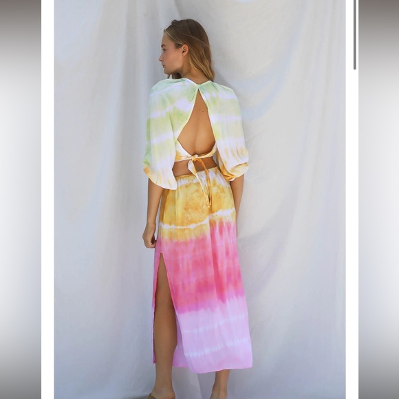 NWOT Jen’s pirate booty tie dye rio Sonora dress size small - Picture 2 of 7